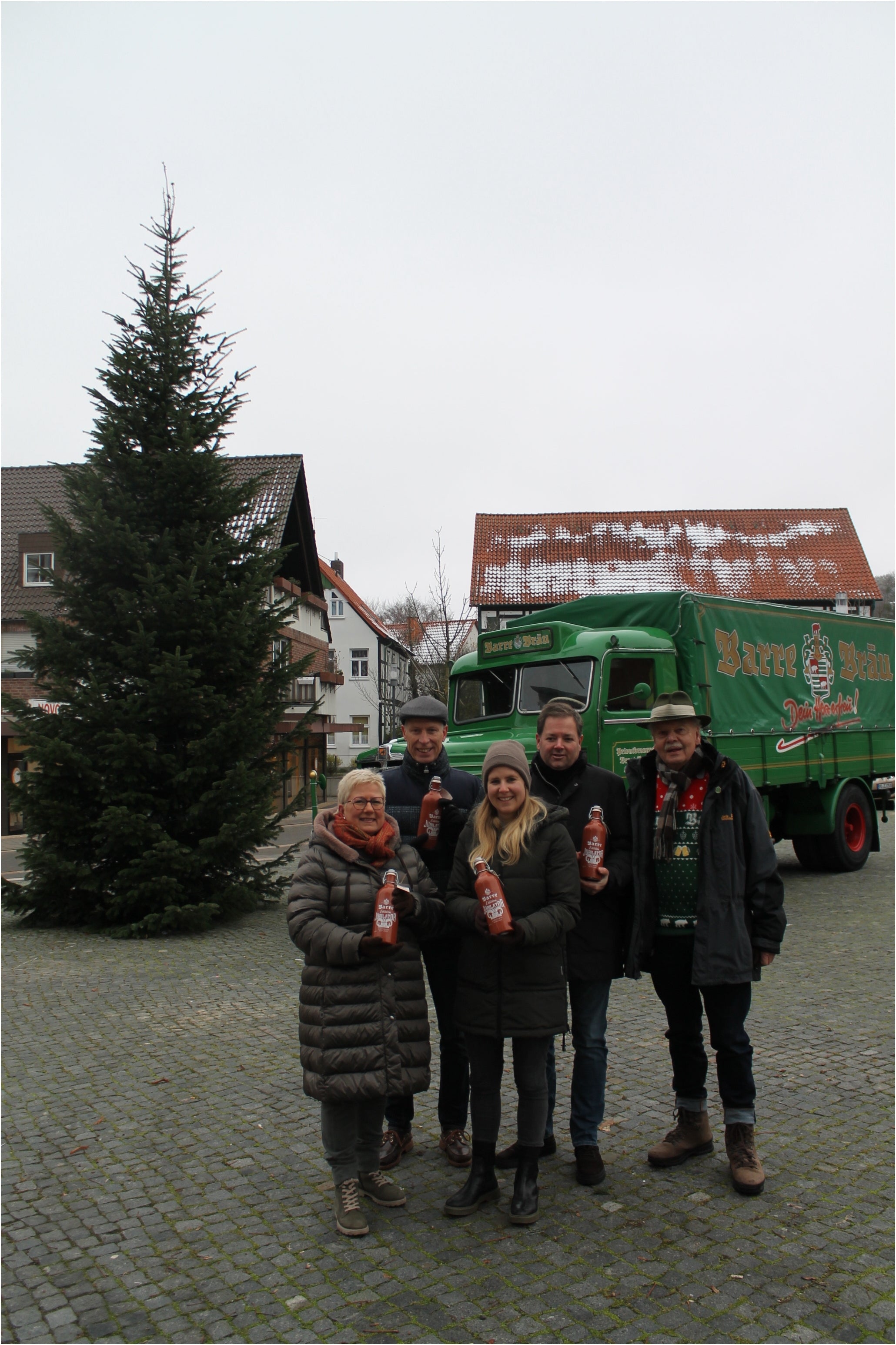 Weihnachtsbaumspende für Lübbecke