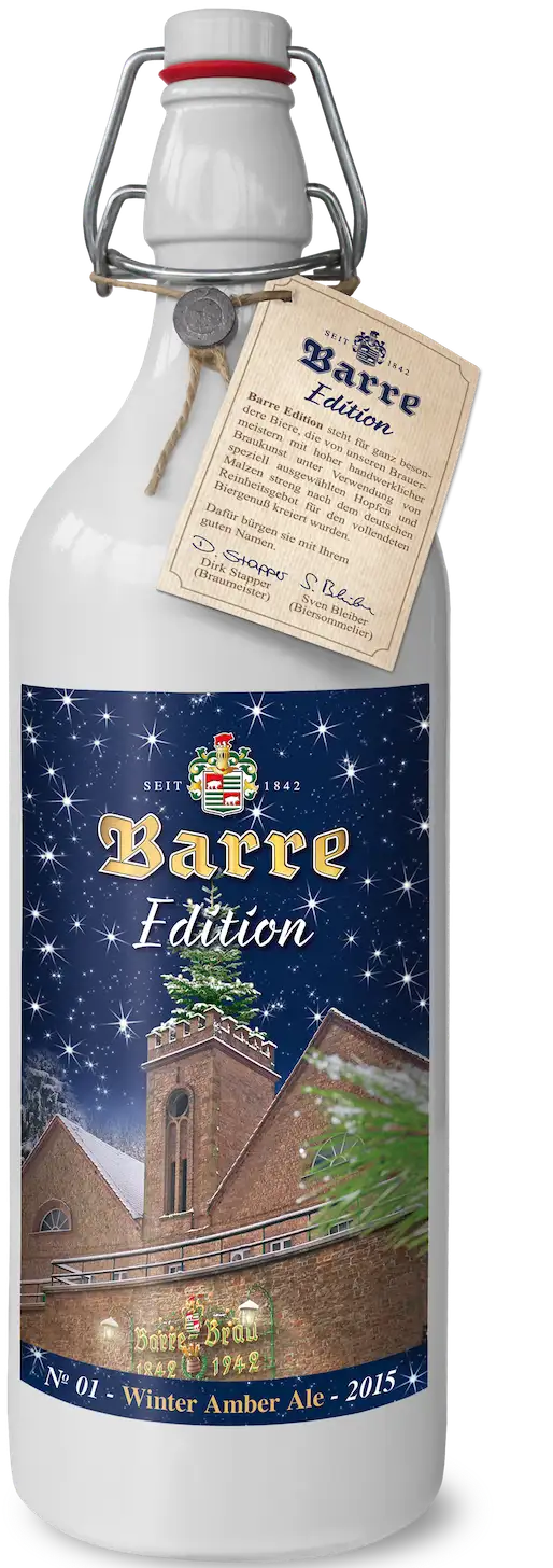 Barre Edition No. 01 Winter Amber Ale