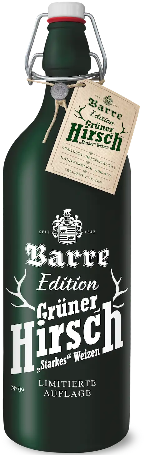 Barre Edition No. 09 Grüner Hirsch