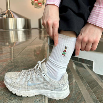 Tennissocken Bügelflasche